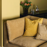 COUSSIN CHENILLE COMO OCRE 40X60 - MAISON DE VACANCES