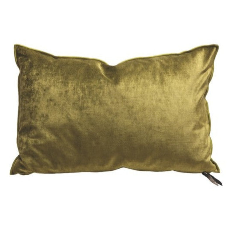 COUSSIN VELOURS ROYAL ABSINTHE 30x50 CM - MAISON DE VACANCES