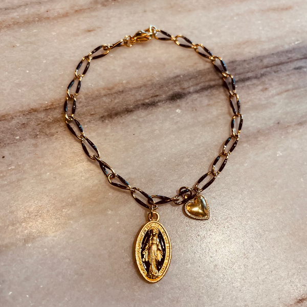BRACELET BRELOQUE NOIR