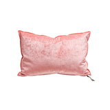 COUSSIN VELOURS ROYAL PASTÈQUE 30x50 CM - MAISON DE VACANCES