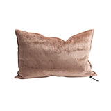 COUSSIN VELOURS ROYAL CUIVRE 30x50 CM - MAISON DE VACANCES