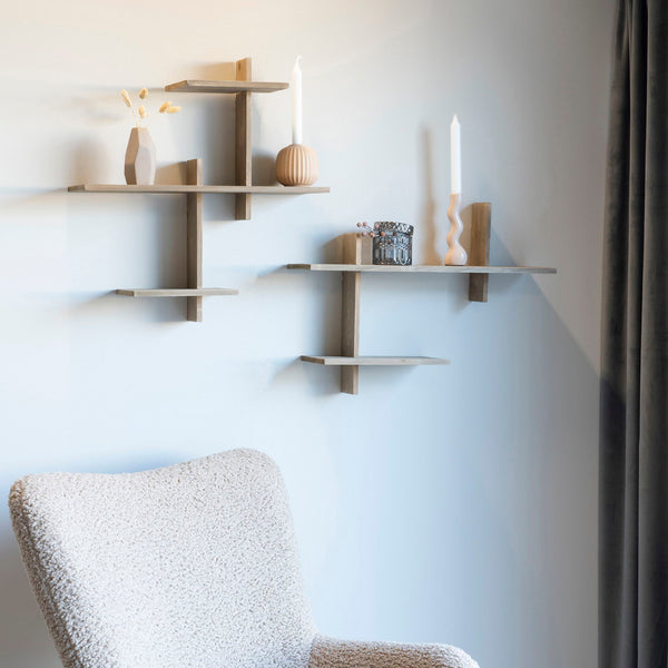 ÉTAGÈRE GAVI - 55x15x55CM