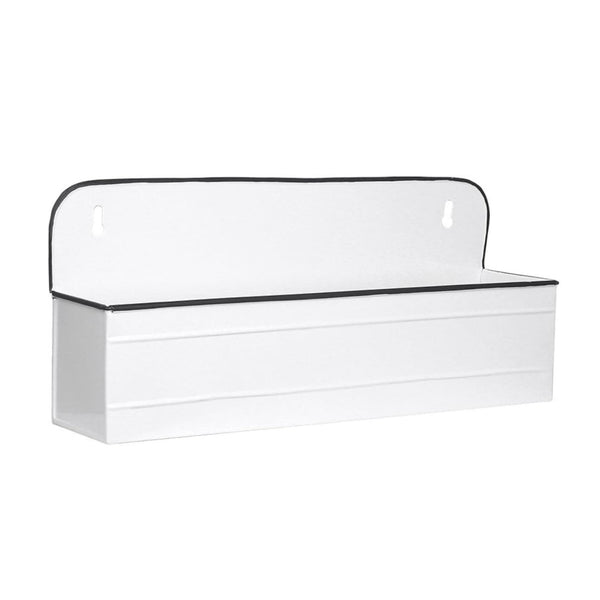 JARDINIÈRE MURALE OLLE LARGE BLANCHE