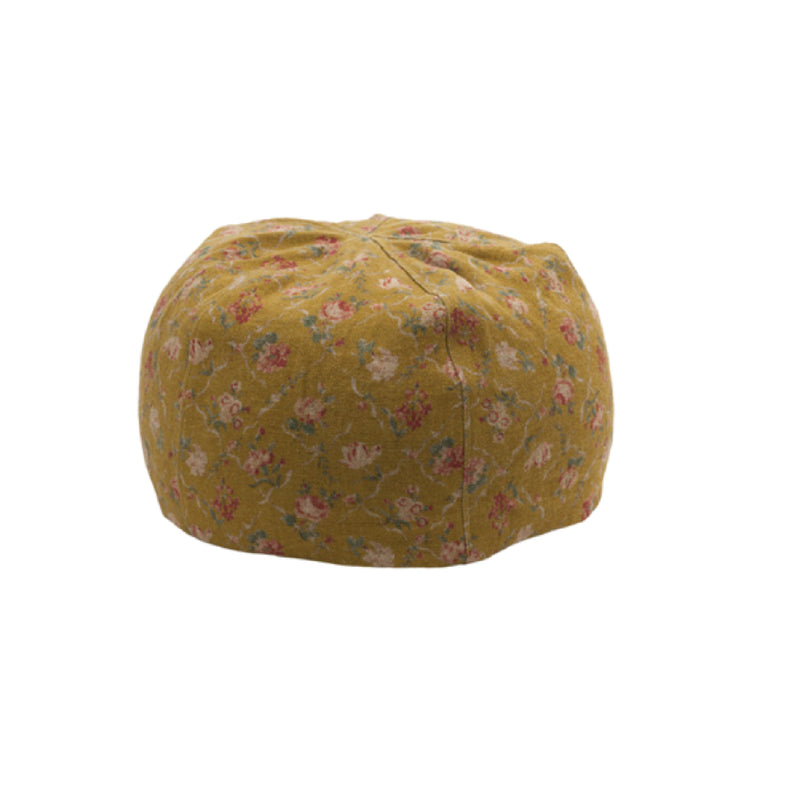 POUF JARDIN SECRET OCRE - MAISON DE VACANCES