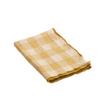 TORCHON TOILE VICHY VINTAGE PAILLE - MAISON DE VACANCES