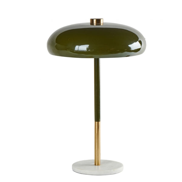 LAMPE MARGOT VERTE D30.5xH45.7cm